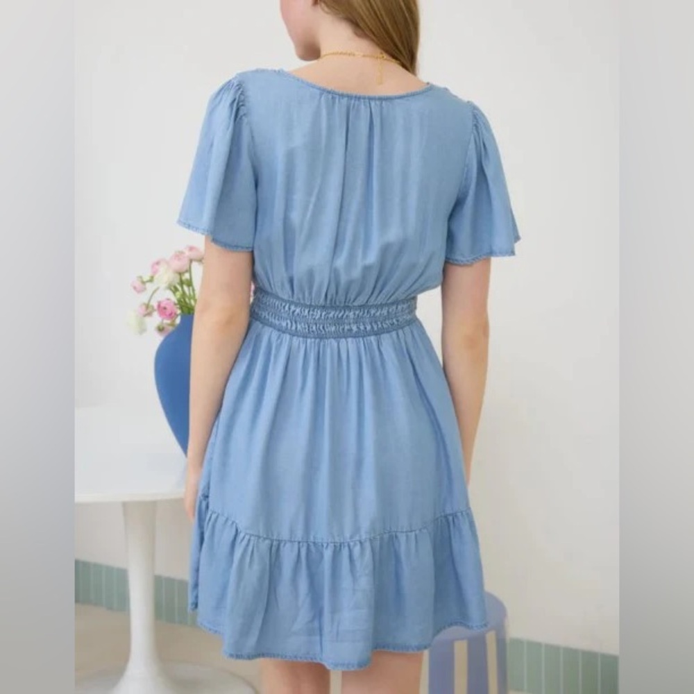 Blu Pepper Baby Doll Dress - Picture 2 of 6